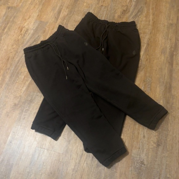 Free People Cut Above Joggers In Black - Picture 13 of 16